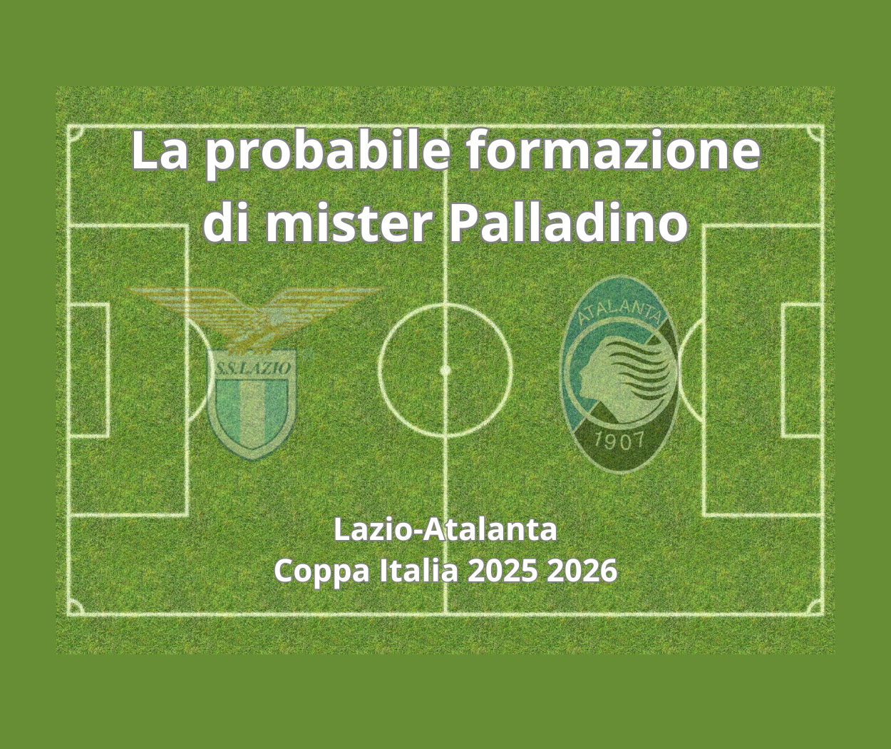 Lazio-Atalanta, grafica