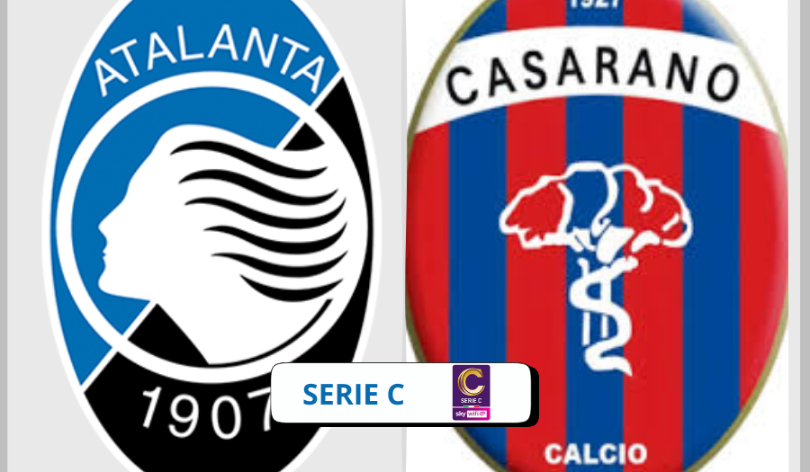 Atalanta Under 23-Casarano, stemmi