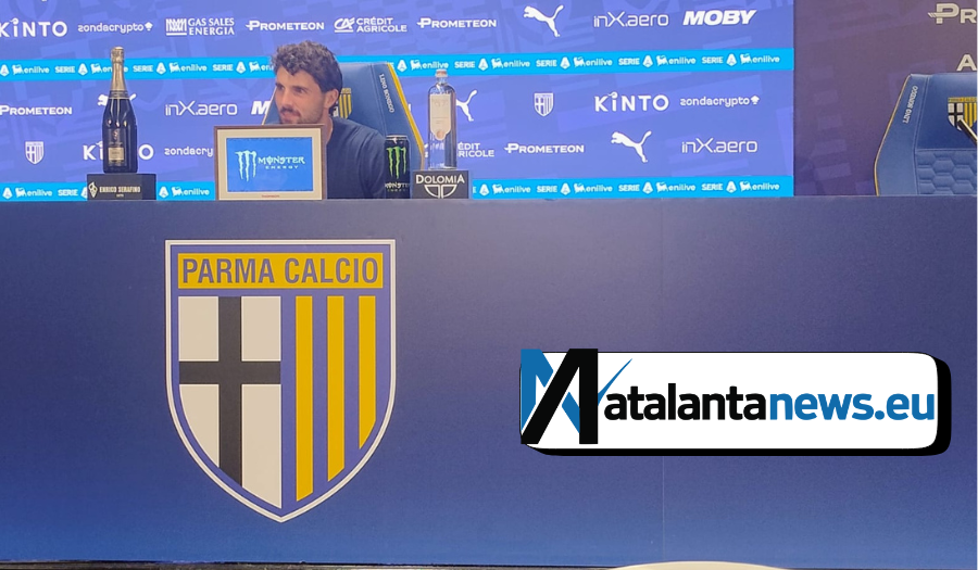 Cutrone in conferenza stampa a Parma