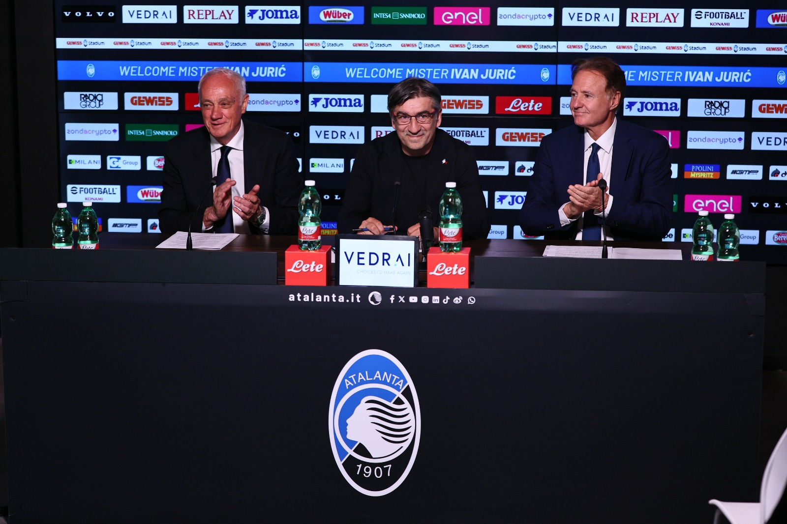 Juric conferenza stampa Atalanta Pisa Serie A 2025-2026 presentazione