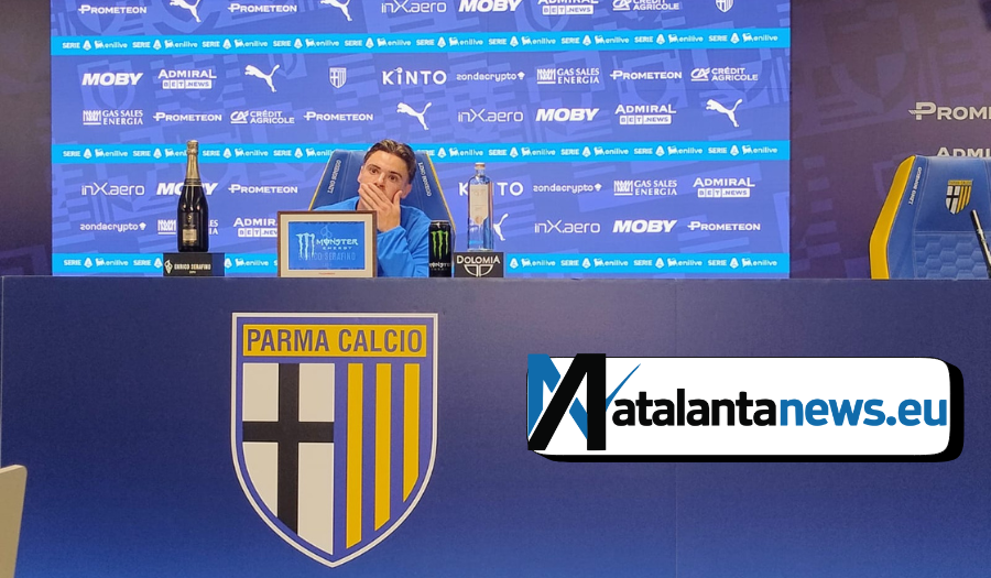 Zalewski in conferenza stampa a Parma