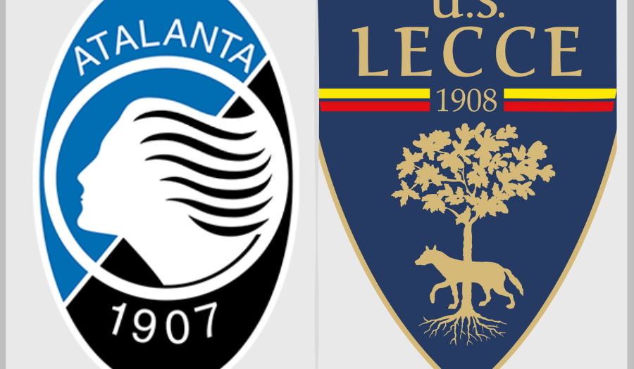 Atalanta-Lecce, stemmi