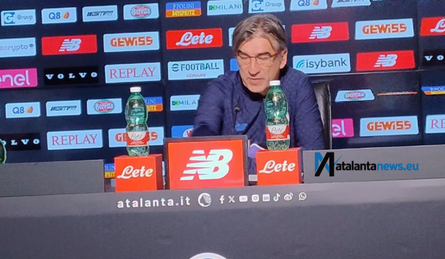 Juric in conferenza a Zingonia