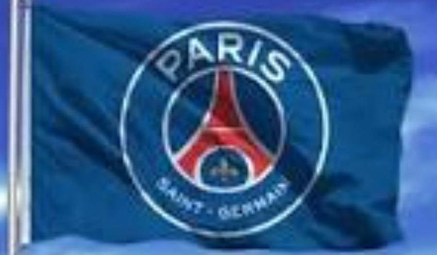 La bandiera del PSG.
