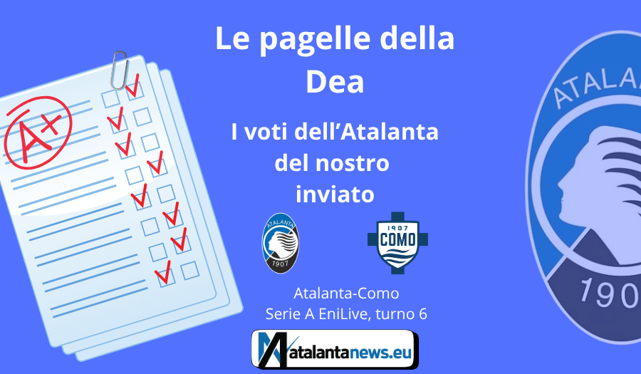 Atalanta-Como, pagelle, grafica