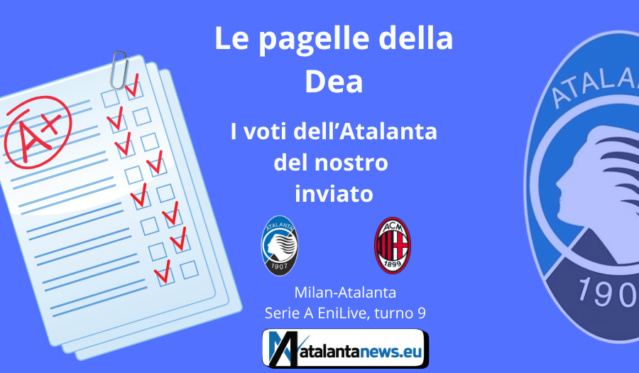 Atalanta-Milan, pagelle, grafica