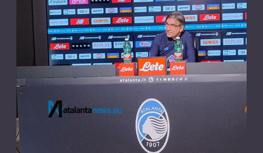 Juric in conferenza stampa