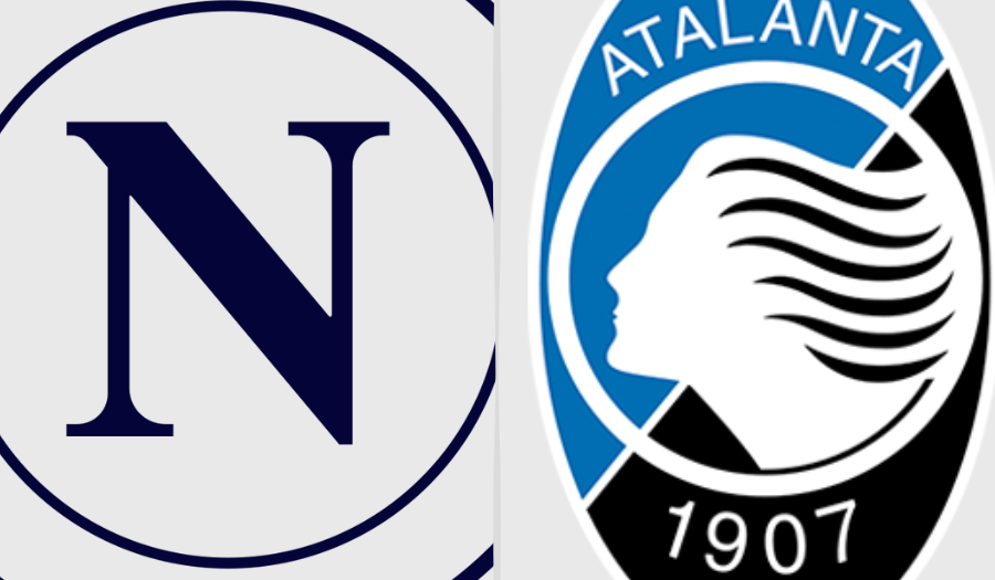 Napoli-Atalanta, stemmi