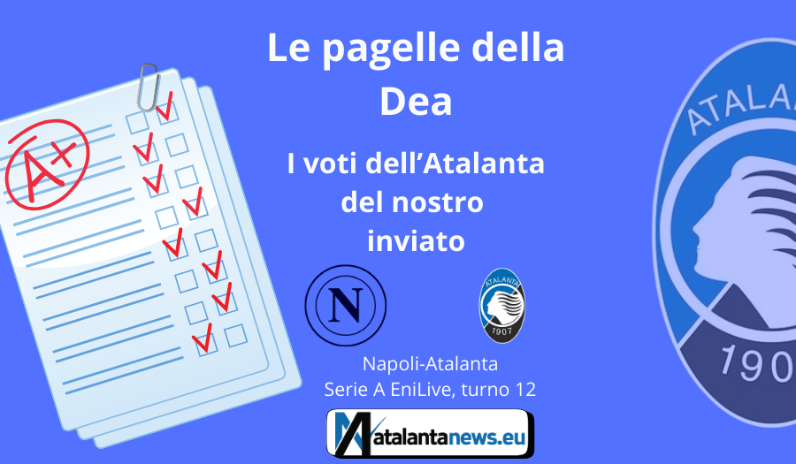 Napoli-Atalanta, pagelle, grafica