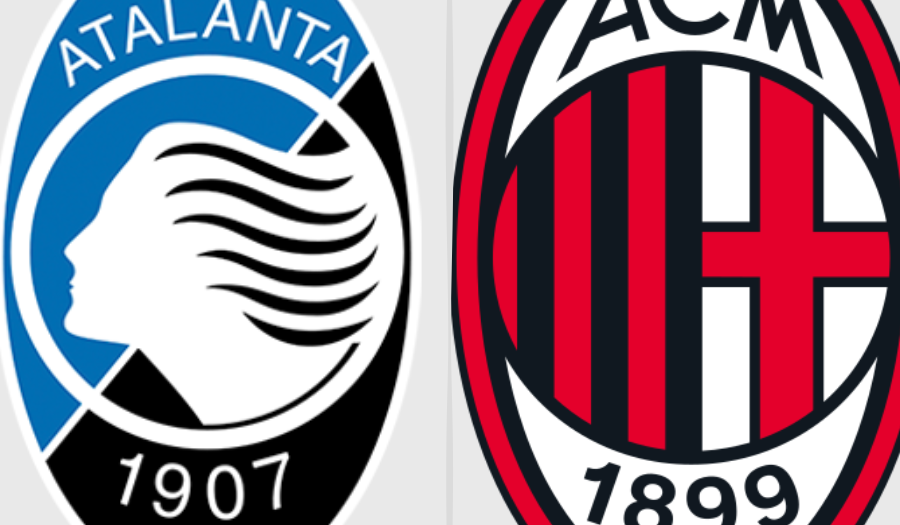 Atalanta e Milan, stemmi