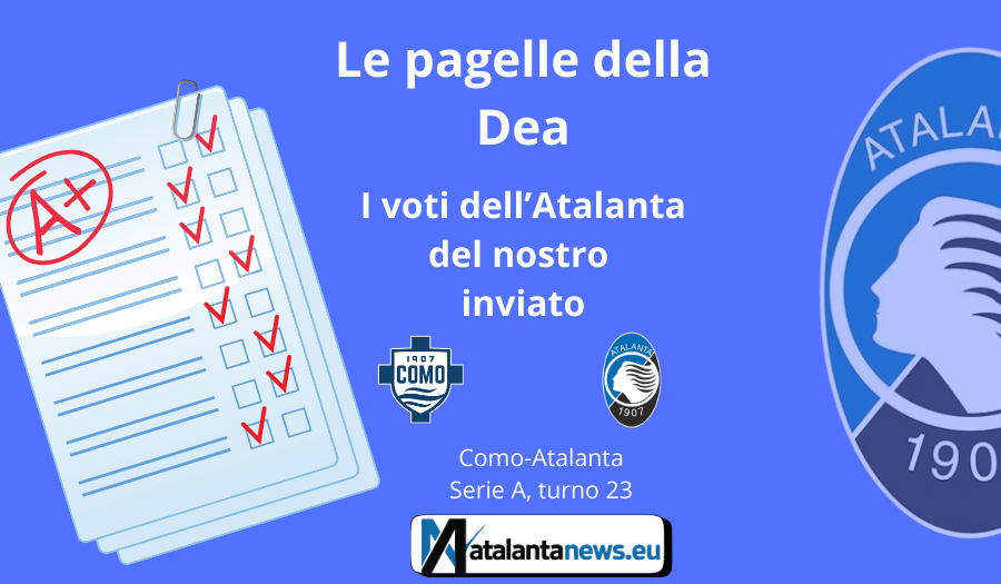 Como-Atalanta, pagelle, grafica