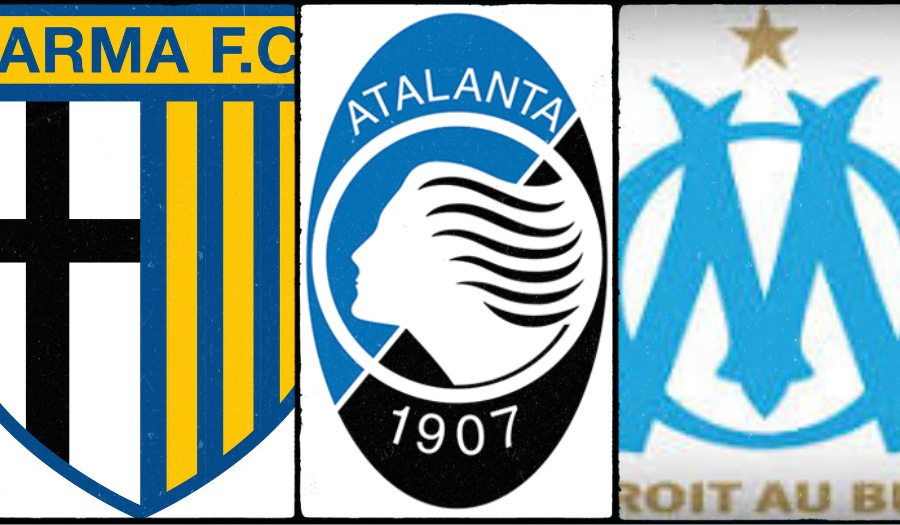 Marisglia, Atalanta e Parrma, stemmi