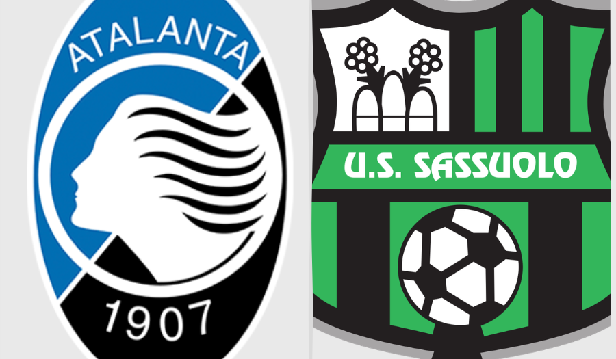 Atalanta e Sassuolo, stemmi