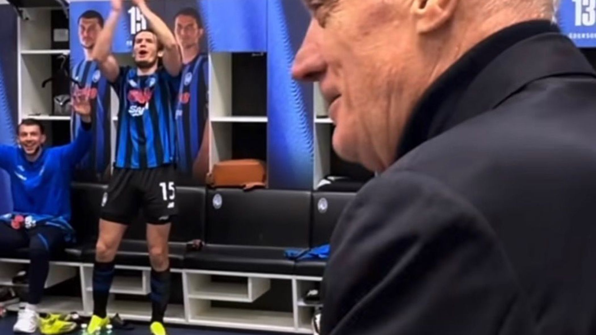 Il Presidente Percassi parla alla squadra (FOTO E VIDEO)