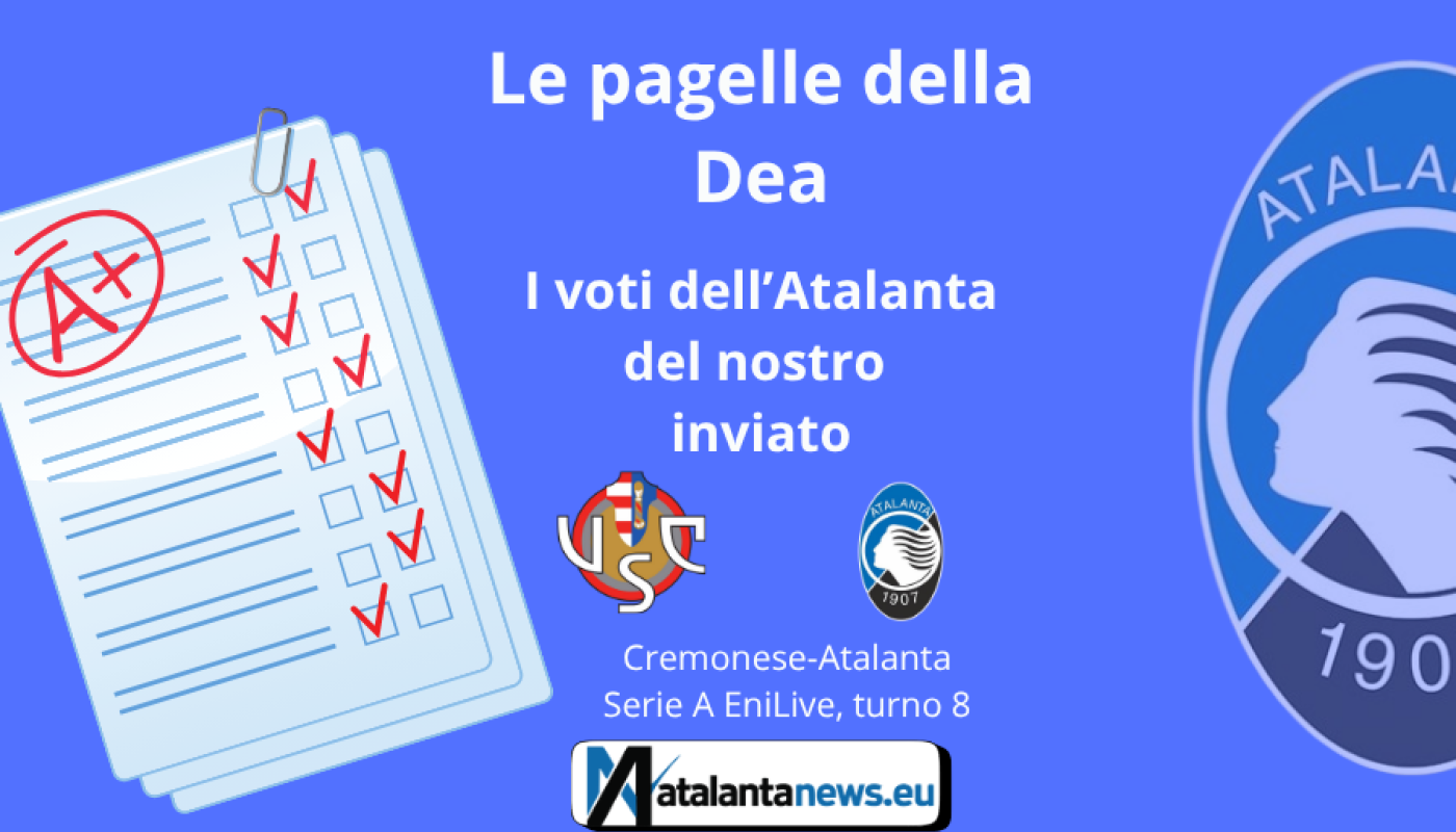 Le PAGELLE dell’Atalanta contro la Cremonese