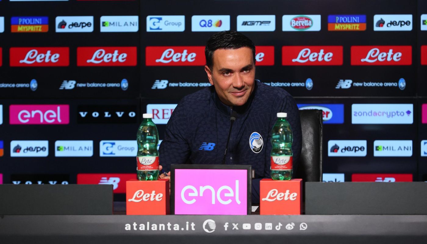 Palladino: “Sono qui per portare l’Atalanta più in alto possibile”
