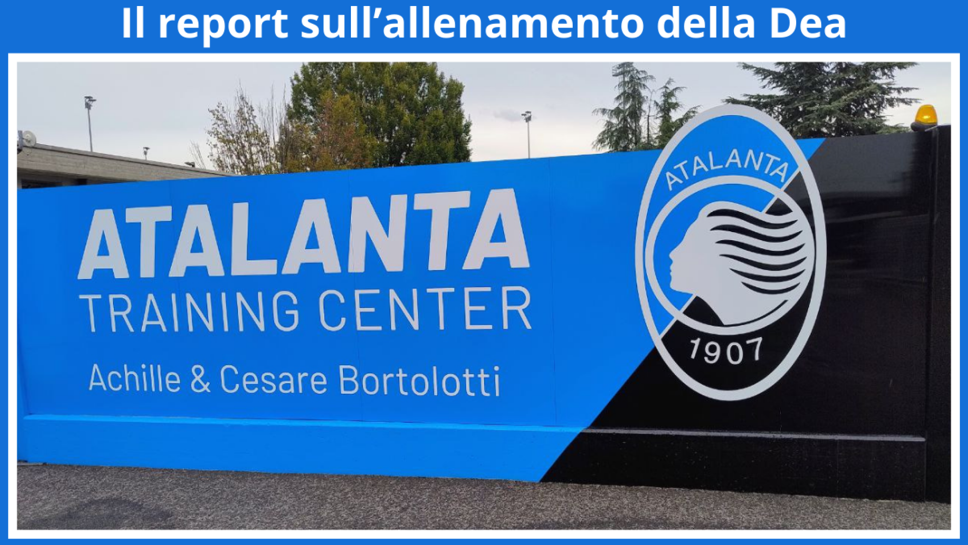 Zingonia News: report allenamento 8 aprile