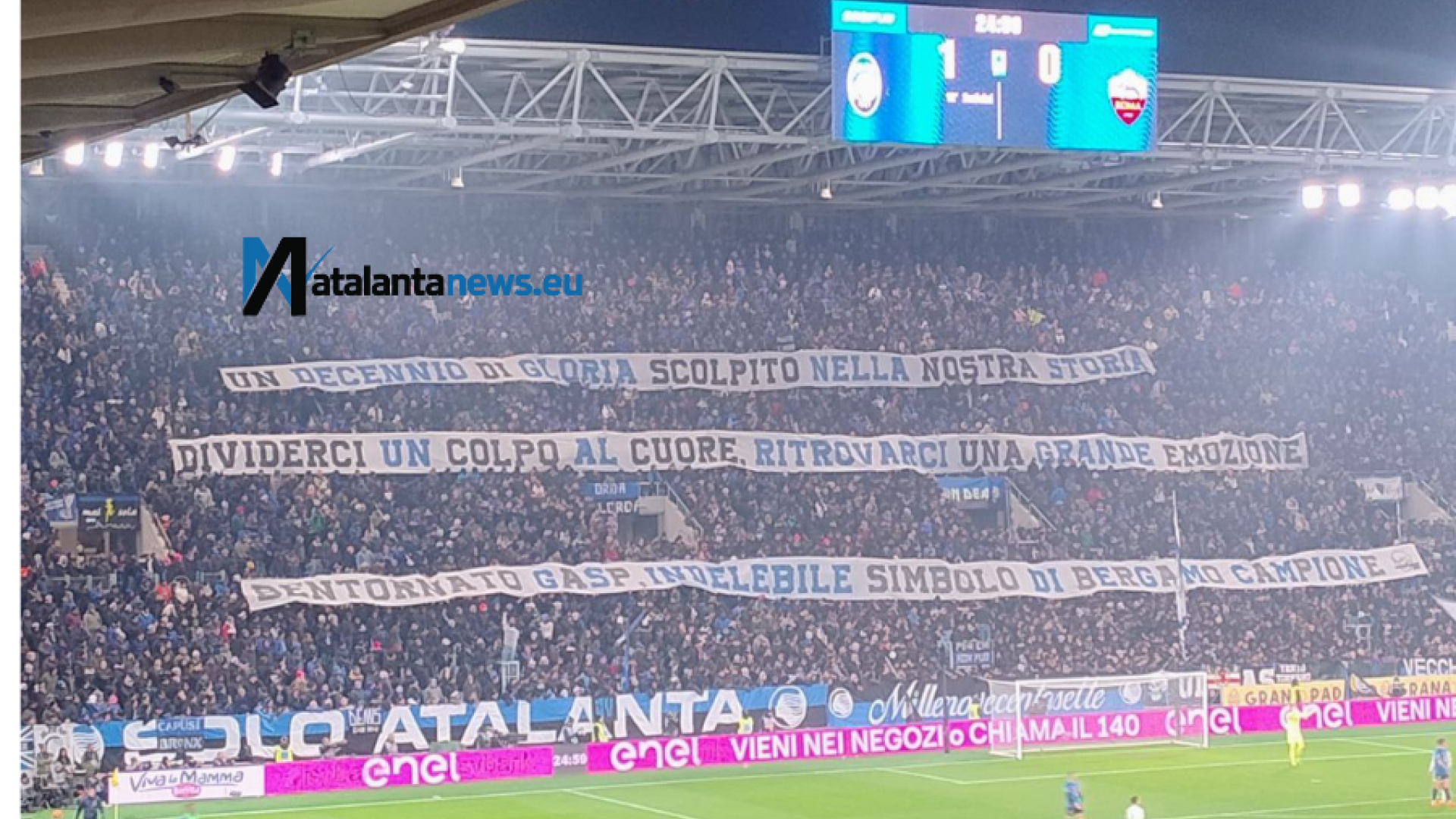 Atalanta-Roma 1-0: Scalvini regala una vittoria da sogno a Palladino, davanti a Gasp