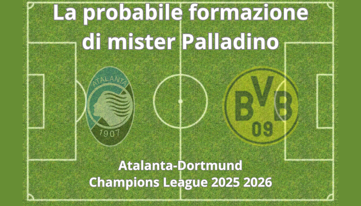 Champions League, le probabili formazioni di Atalanta-Dortmund